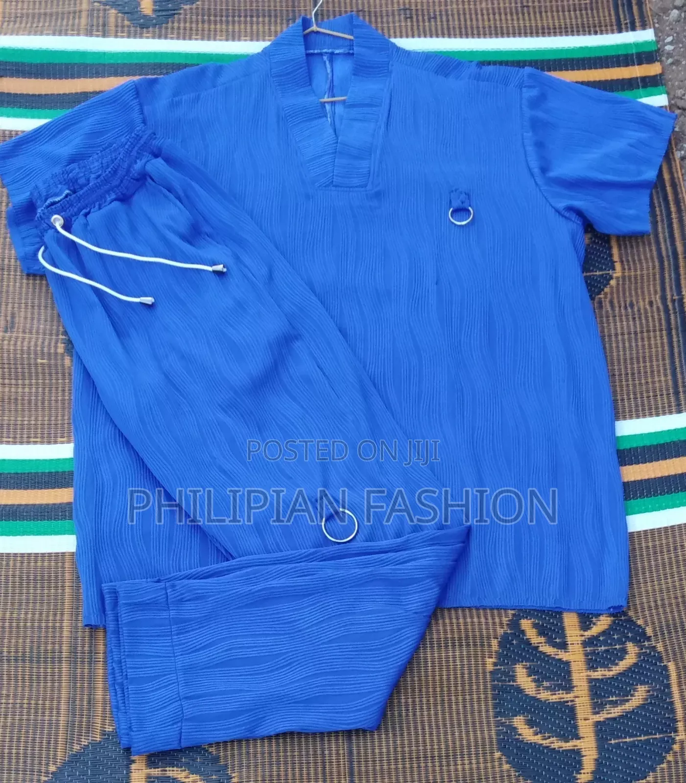 Unisex Blue 2piece