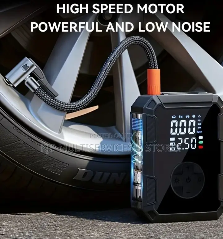 Automatic Bike/Car Tyre Pump (Rechargeable)