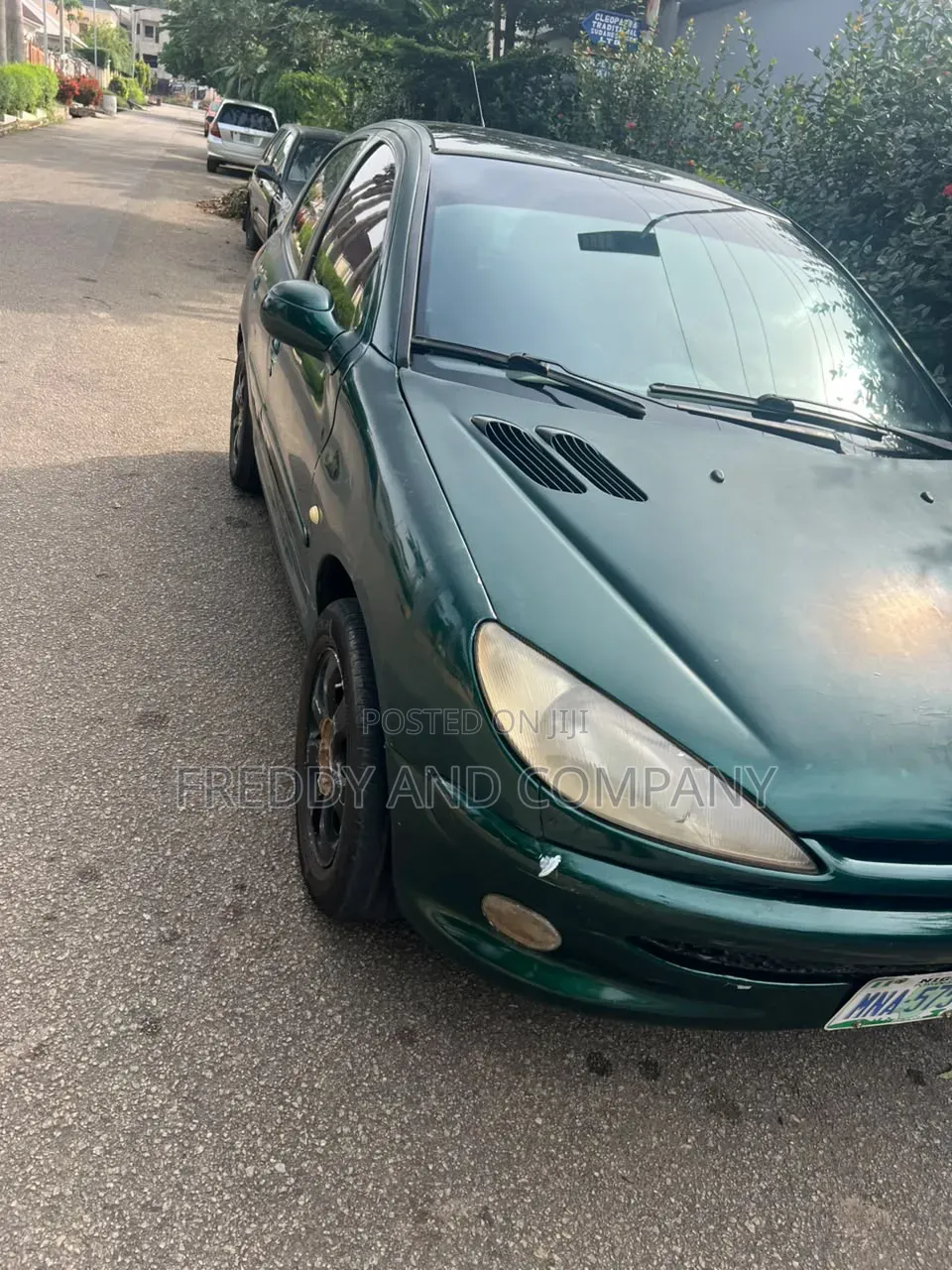 Peugeot 206 2004 Green