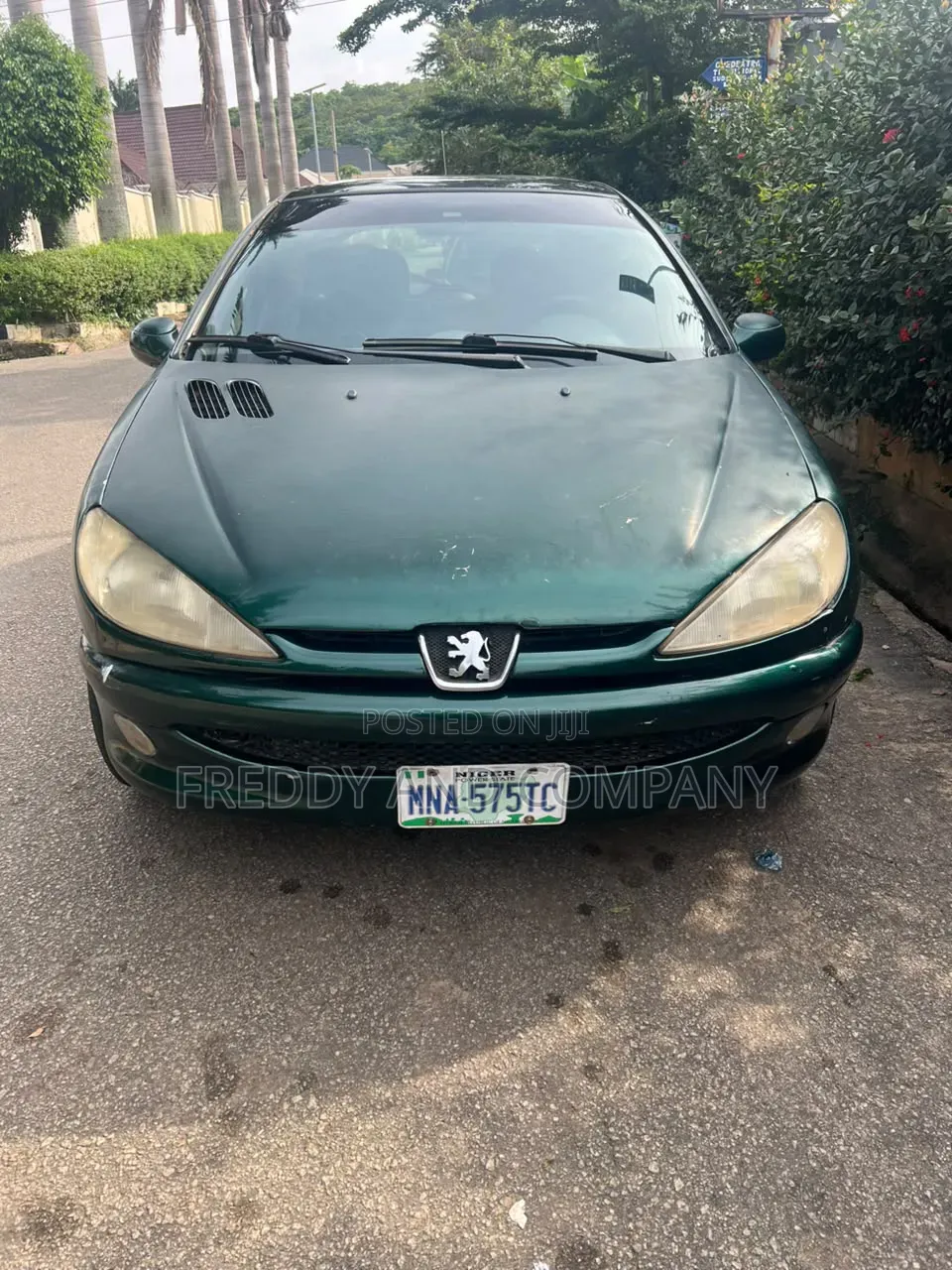 Peugeot 206 2004 Green