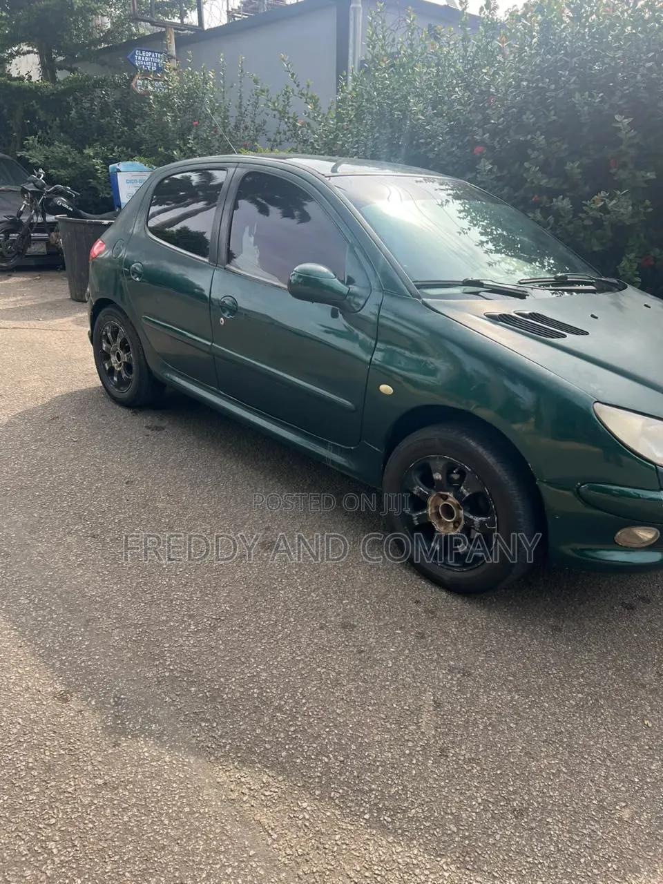 Peugeot 206 2004 Green
