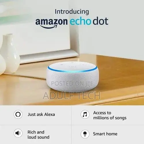 Amazon Echo Dot Smart Speakers With Alexa | Wi-Fi Bluetooth