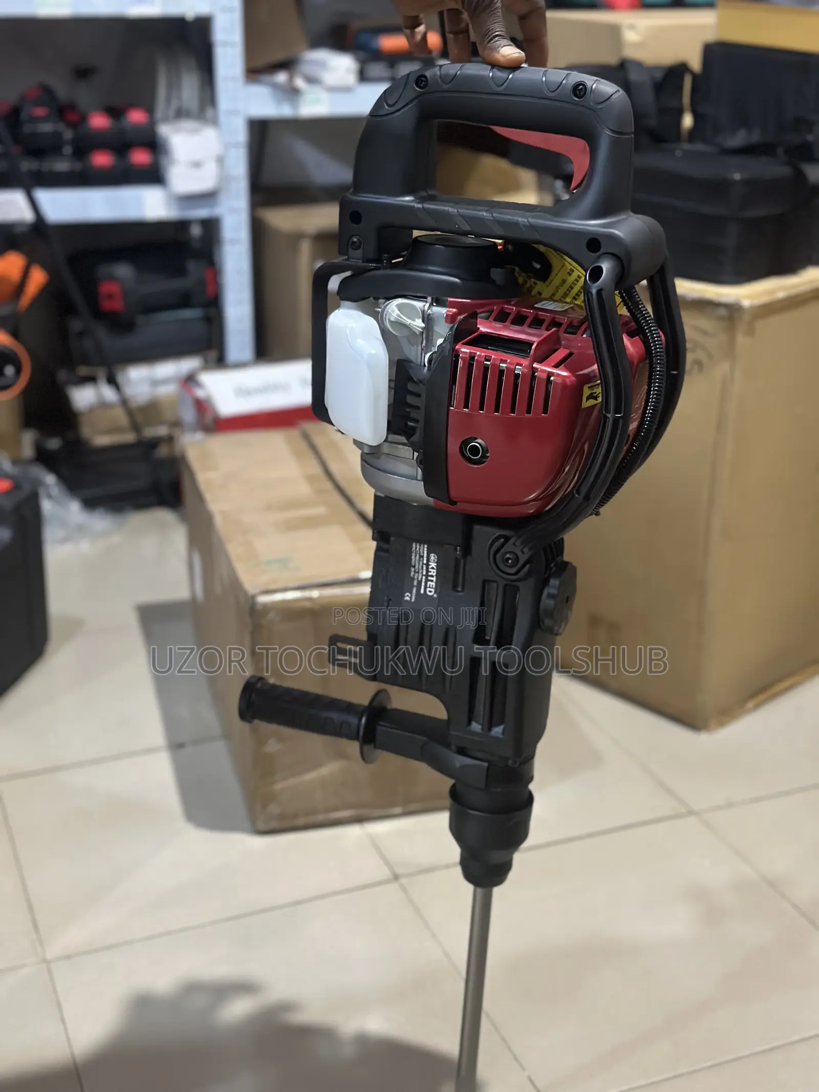 Heavy Duty Petrol Concrete Breaker Jack Hammer – Gasoline Demolition
