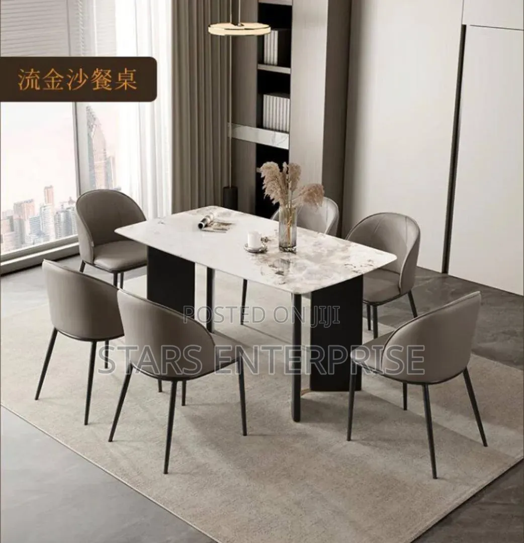 6 Seater Exquisite Marble Dining