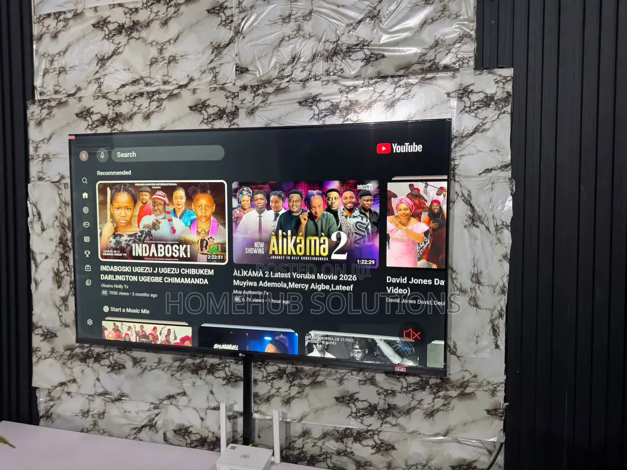 65 Inches Lg Frameless Tv