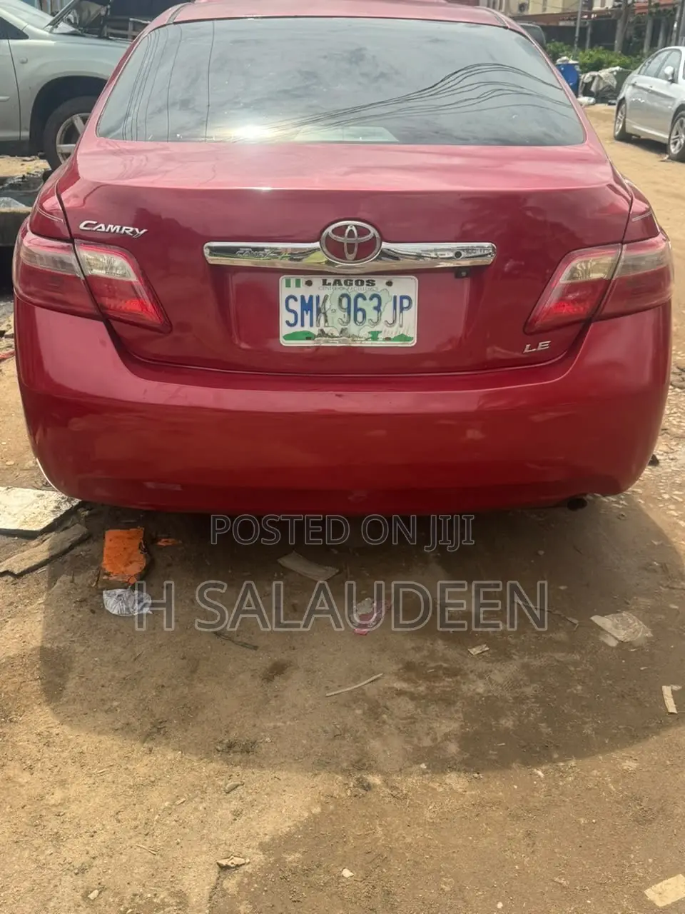 Toyota Camry 2008 Red