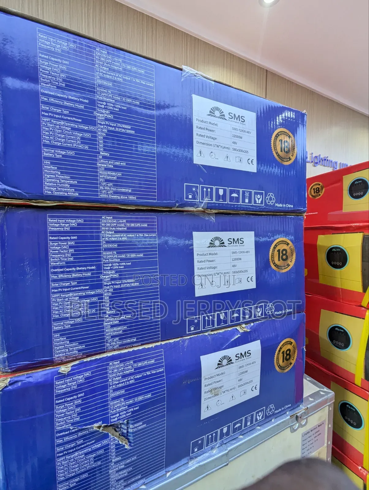 SMS 12kva 48v Hybrid Solar Inverters Available in Stock.