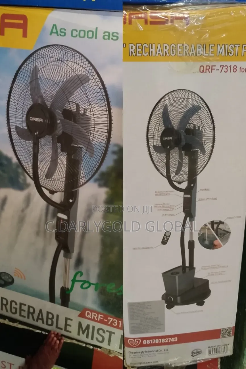 Gasa Rechargeable Mix Fan