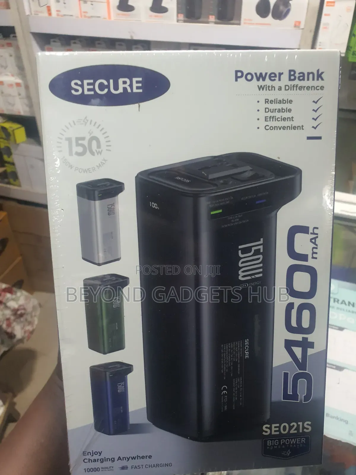 54,600mah Power Bank for All Laptops, Phones Etc