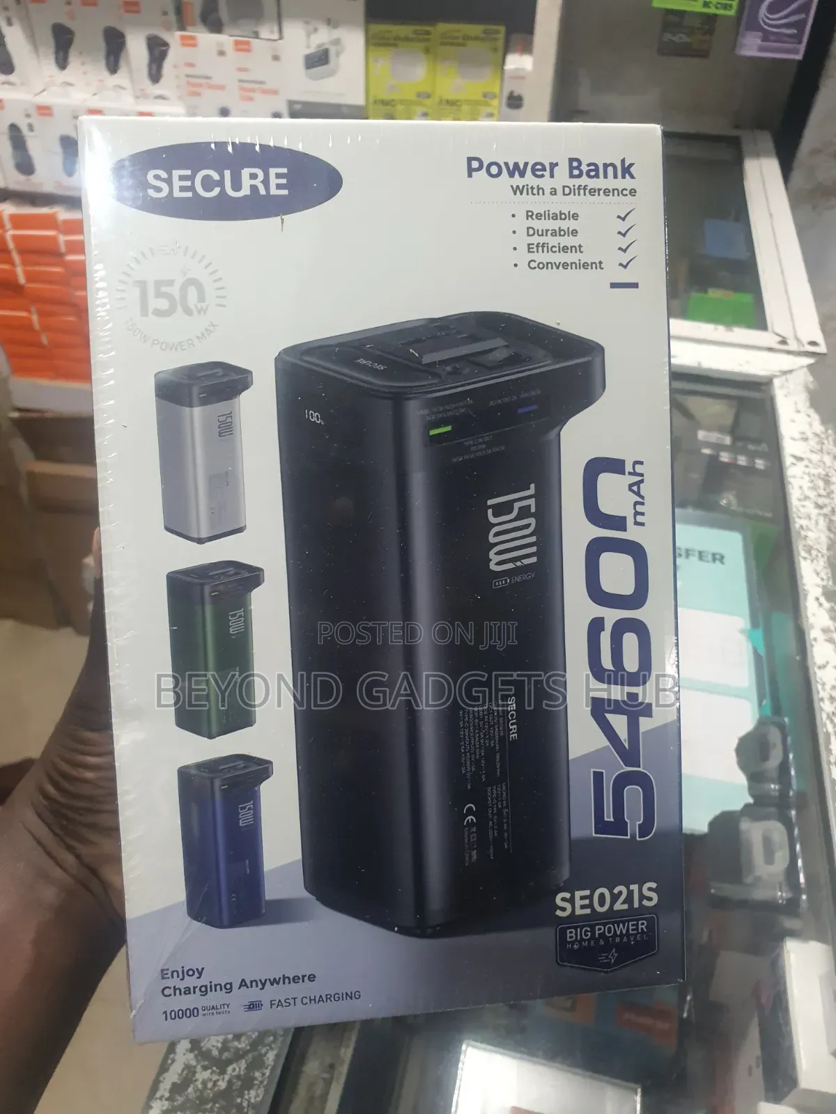 54,600mah Power Bank for All Laptops, Phones Etc