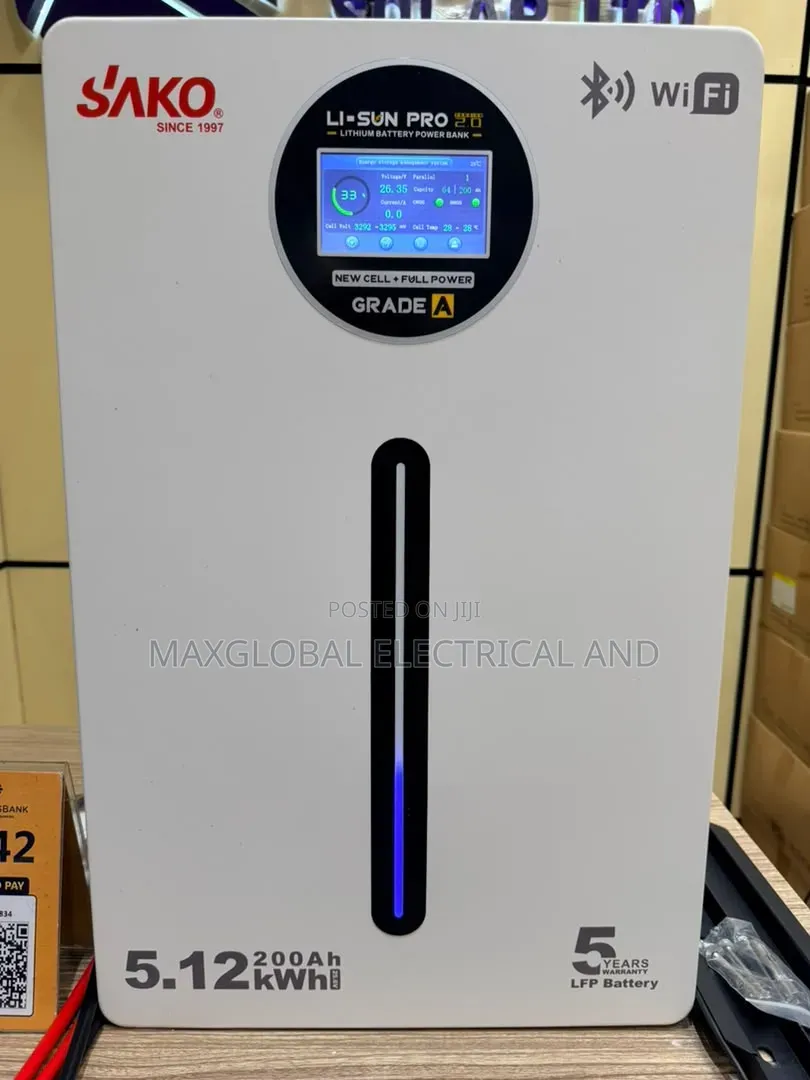 Sako 5kwh Lithium Battery With Wifi