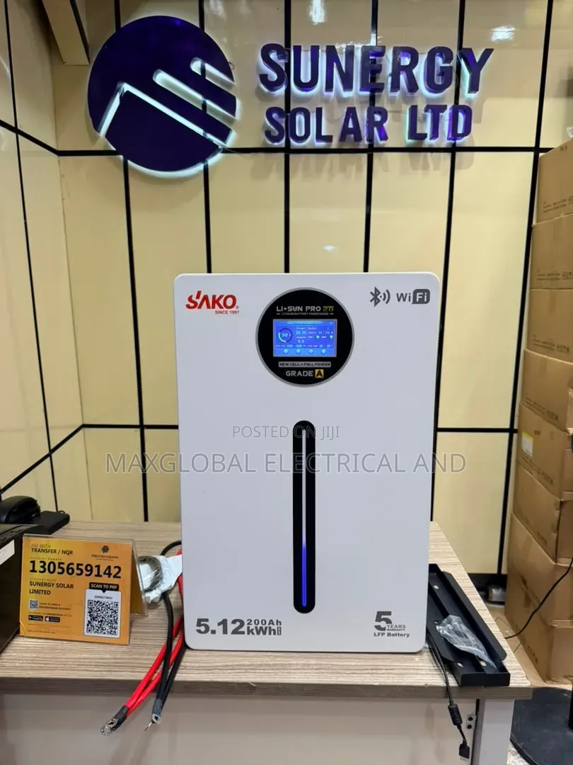 Sako 5kwh Lithium Battery With Wifi