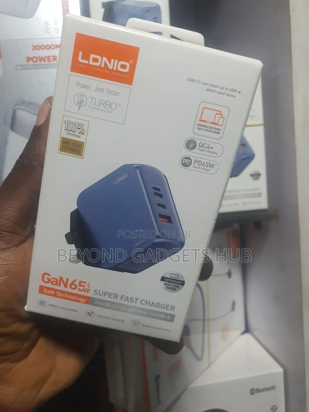 Ldnio Gan 65w Super Fast Charger