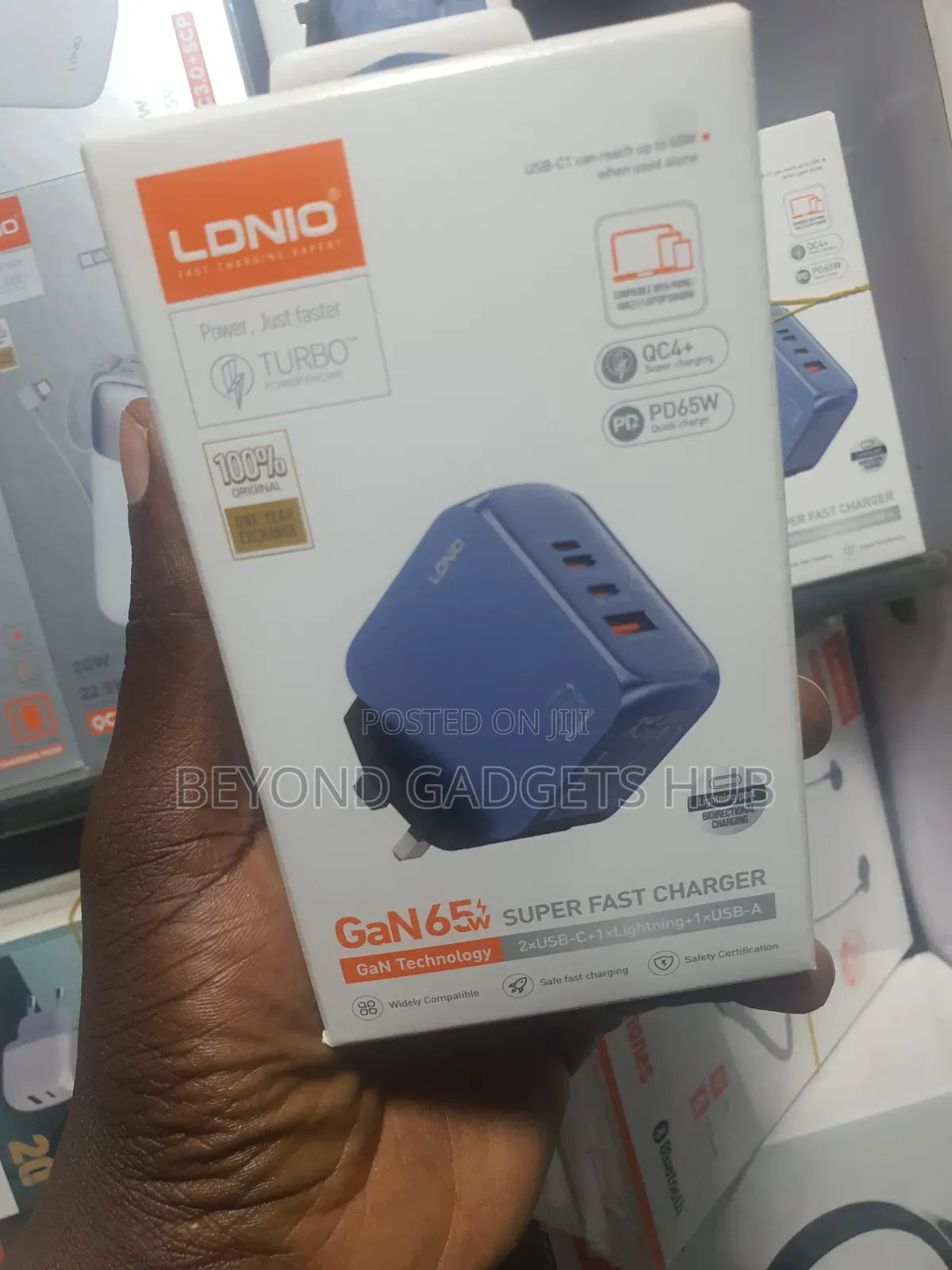 Ldnio Gan 65w Super Fast Charger