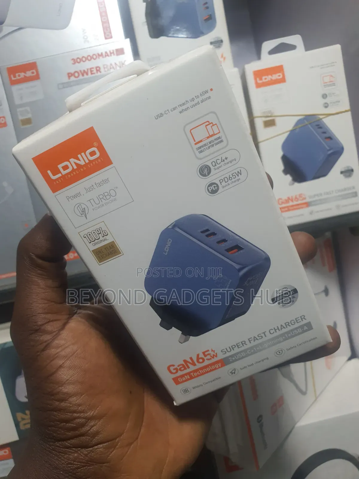 Ldnio Gan 65w Super Fast Charger