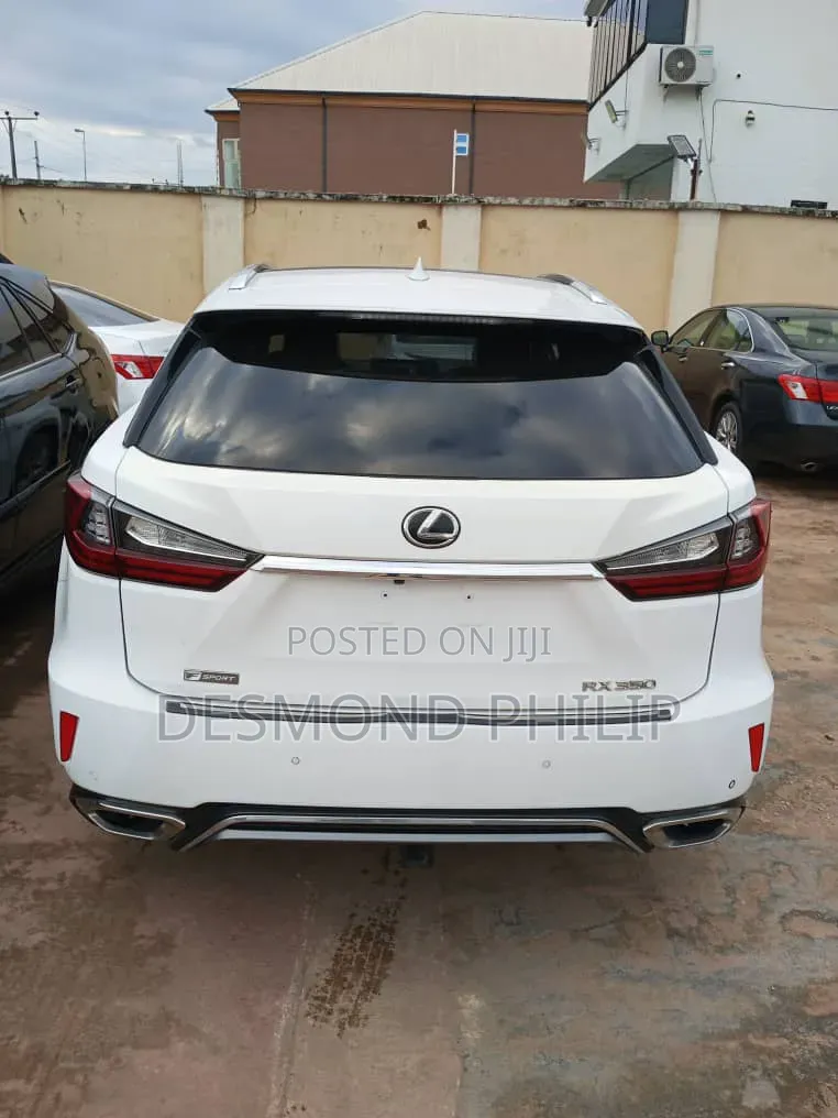 Lexus RX 350 F Sport AWD 2017 White