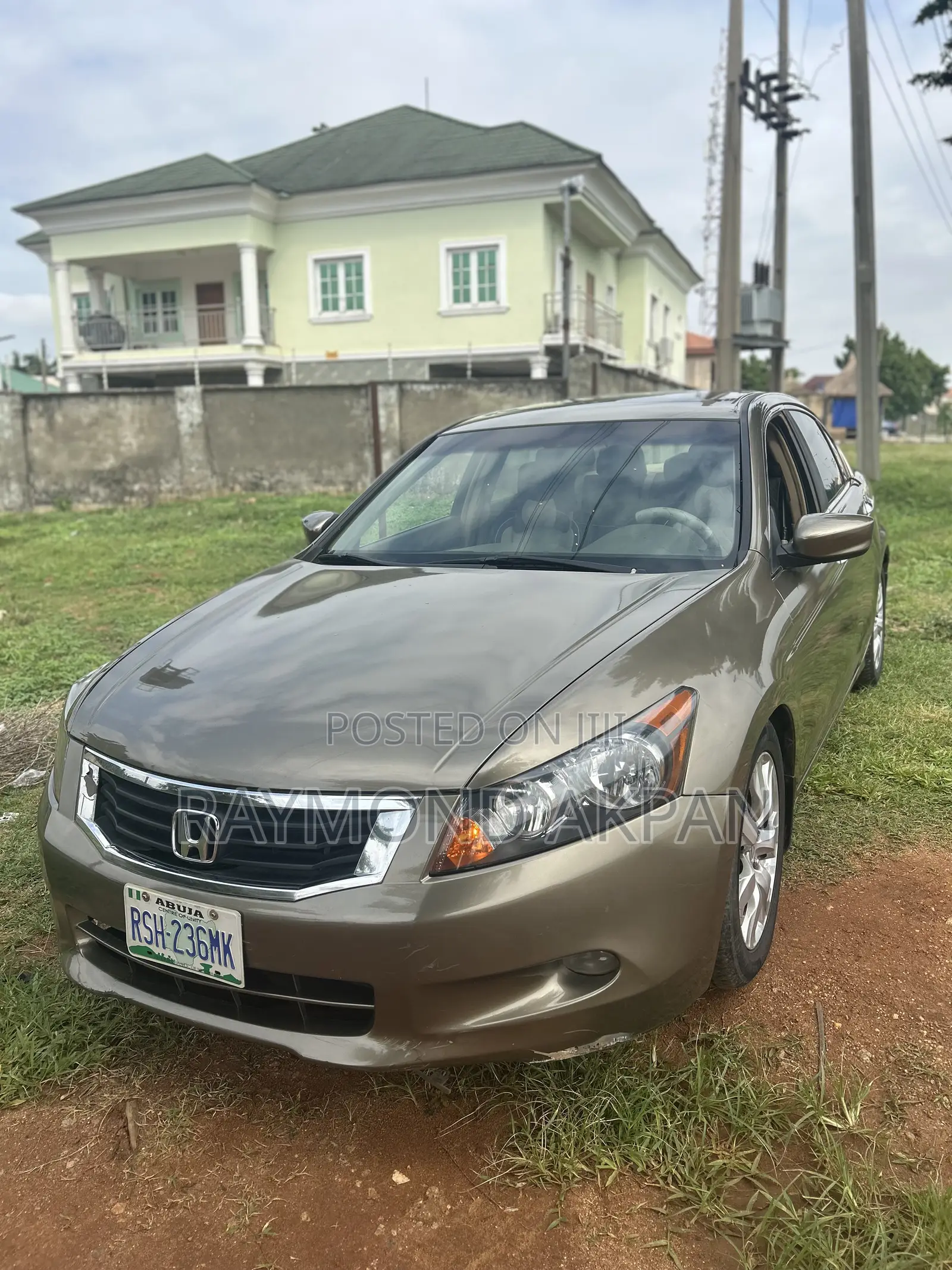 Honda Accord 2008 Gold