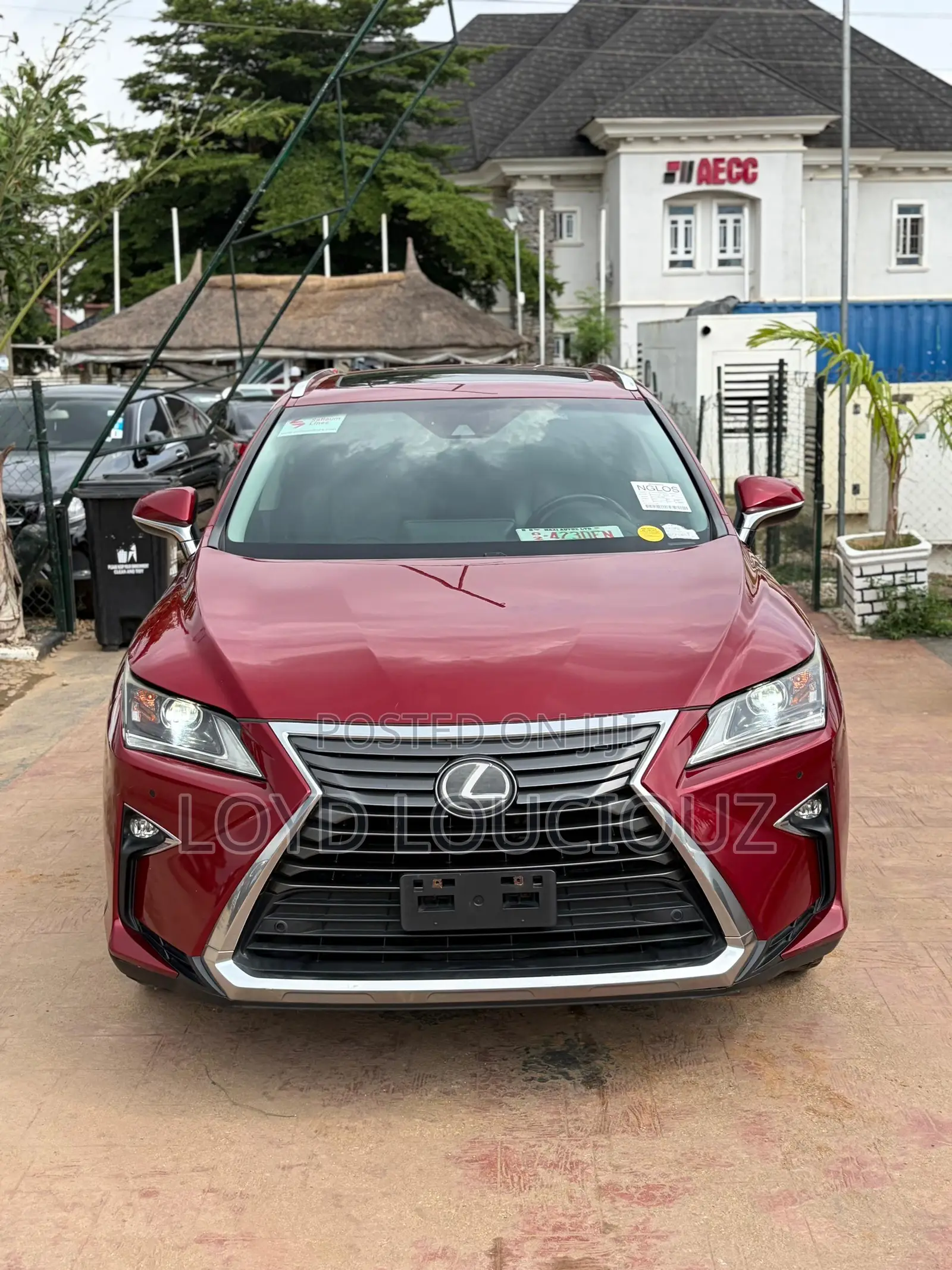 Lexus RX 2016 Red