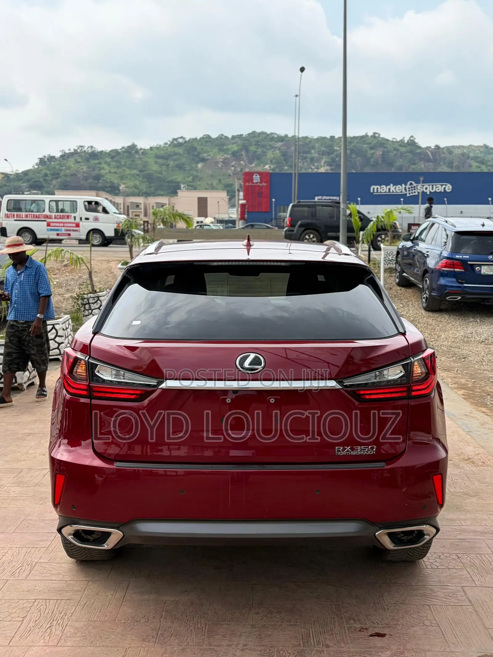 Lexus RX 2016 Red