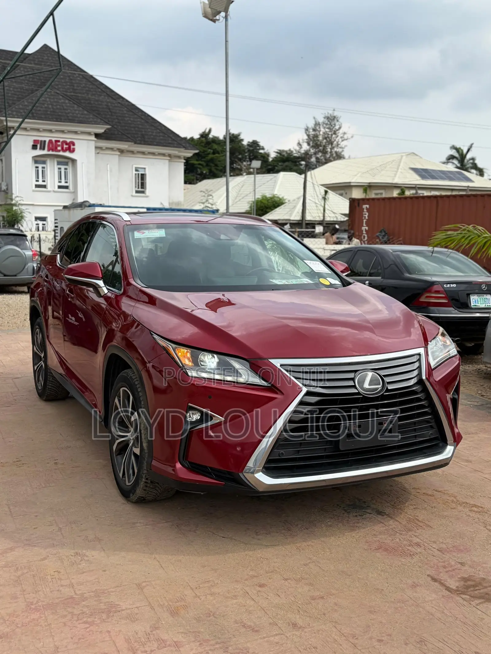 Lexus RX 2016 Red