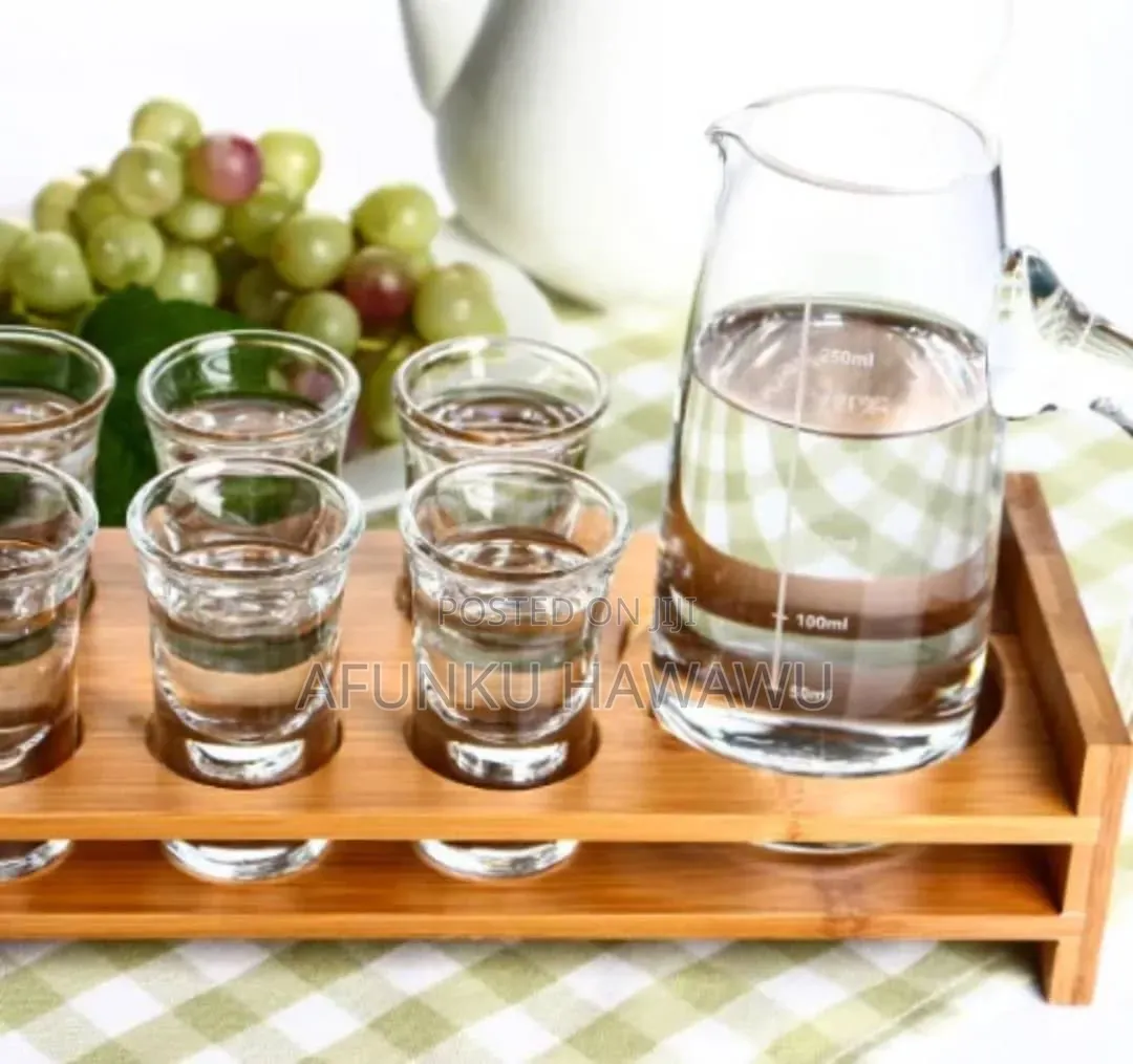Wooden Tequila Rack With Wine Bottle Hole
