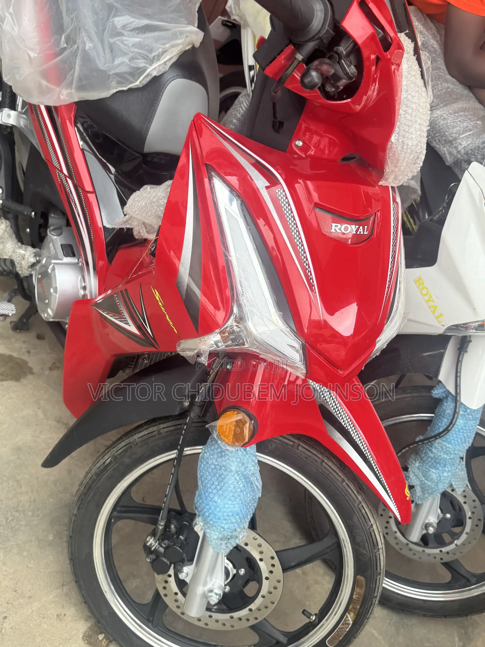 New Royal Motorcycle 2026 Red