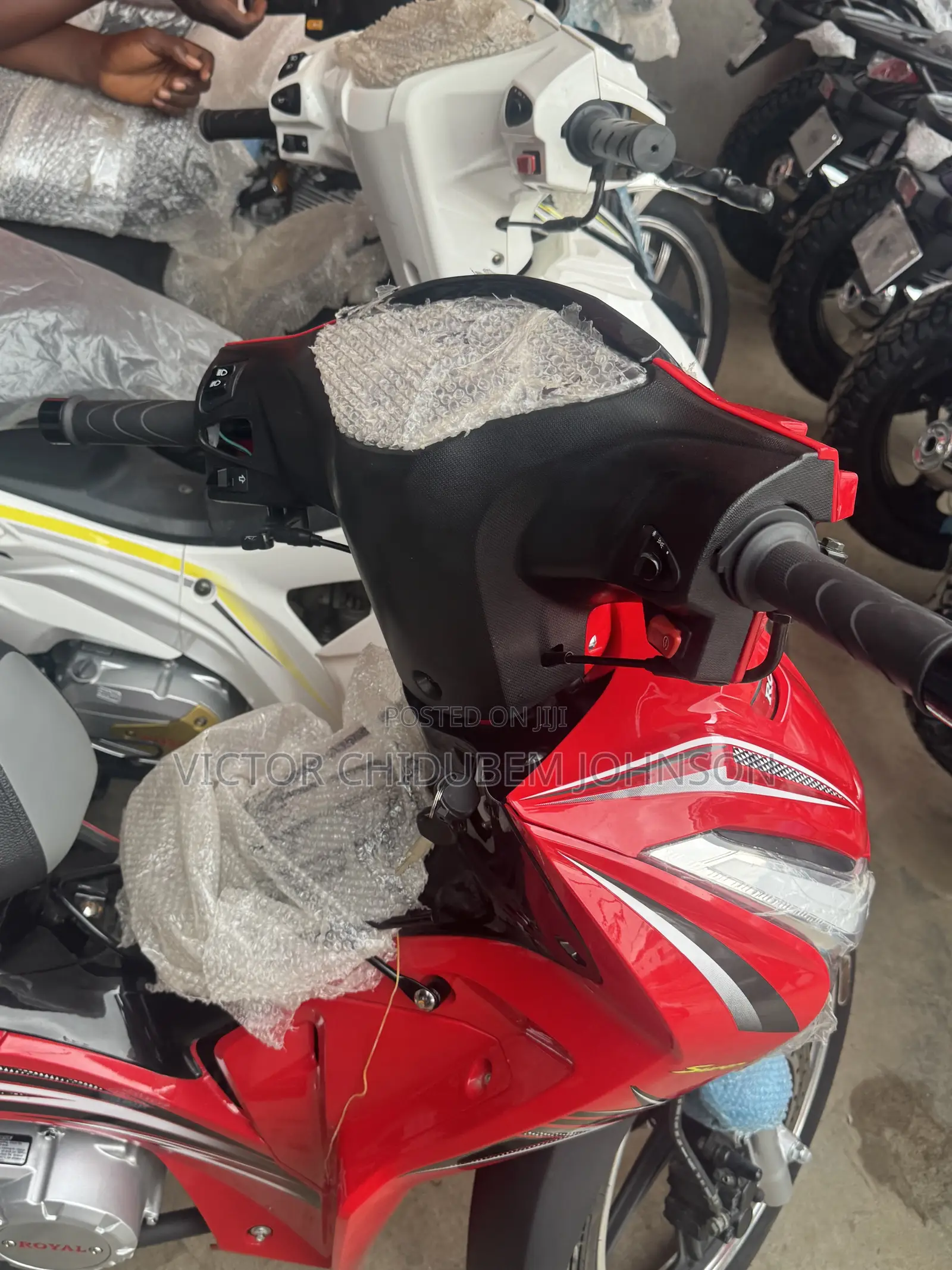 New Royal Motorcycle 2026 Red