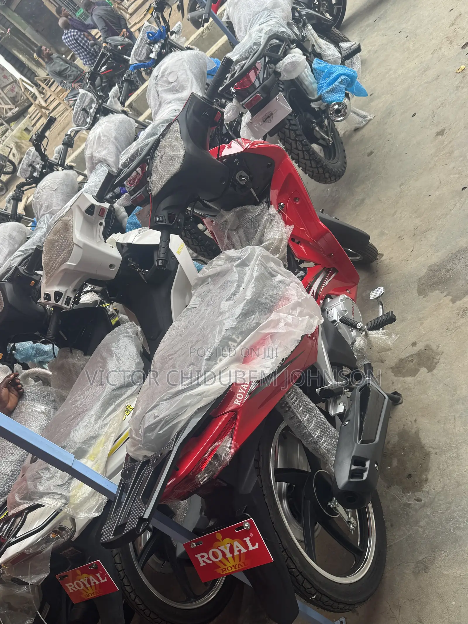 New Royal Motorcycle 2026 Red