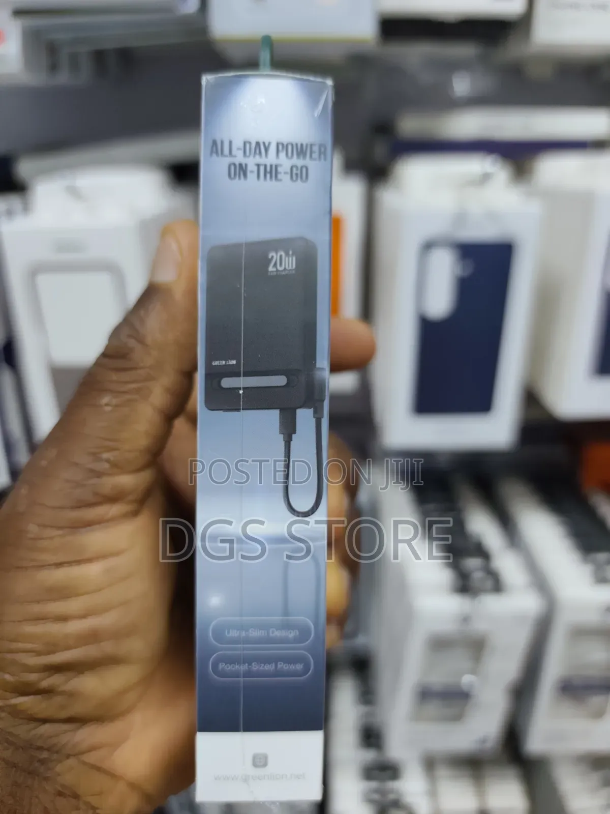 Green Lion Bond 10,000mah Power Bank Magasfe