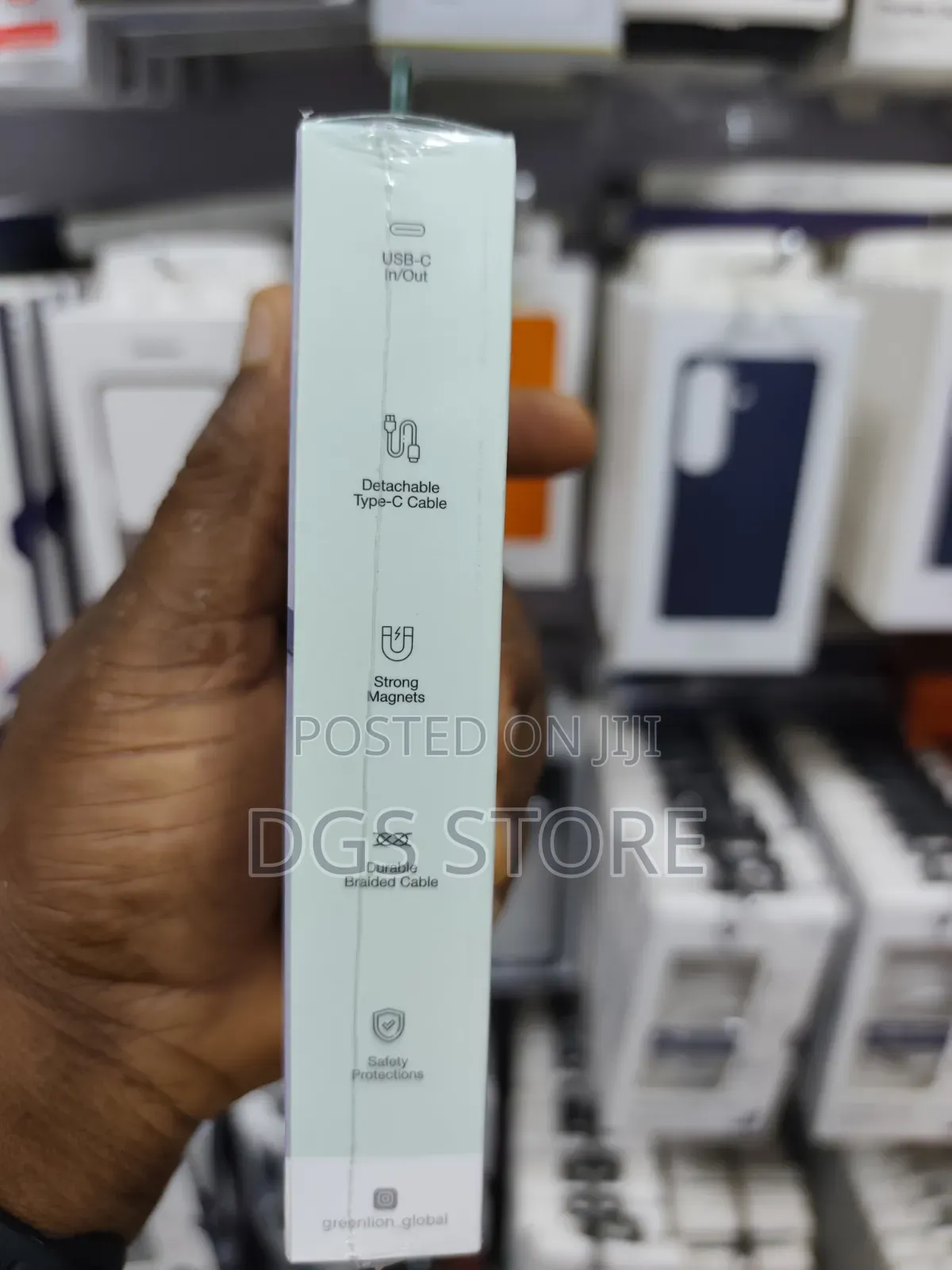 Green Lion Bond 10,000mah Power Bank Magasfe
