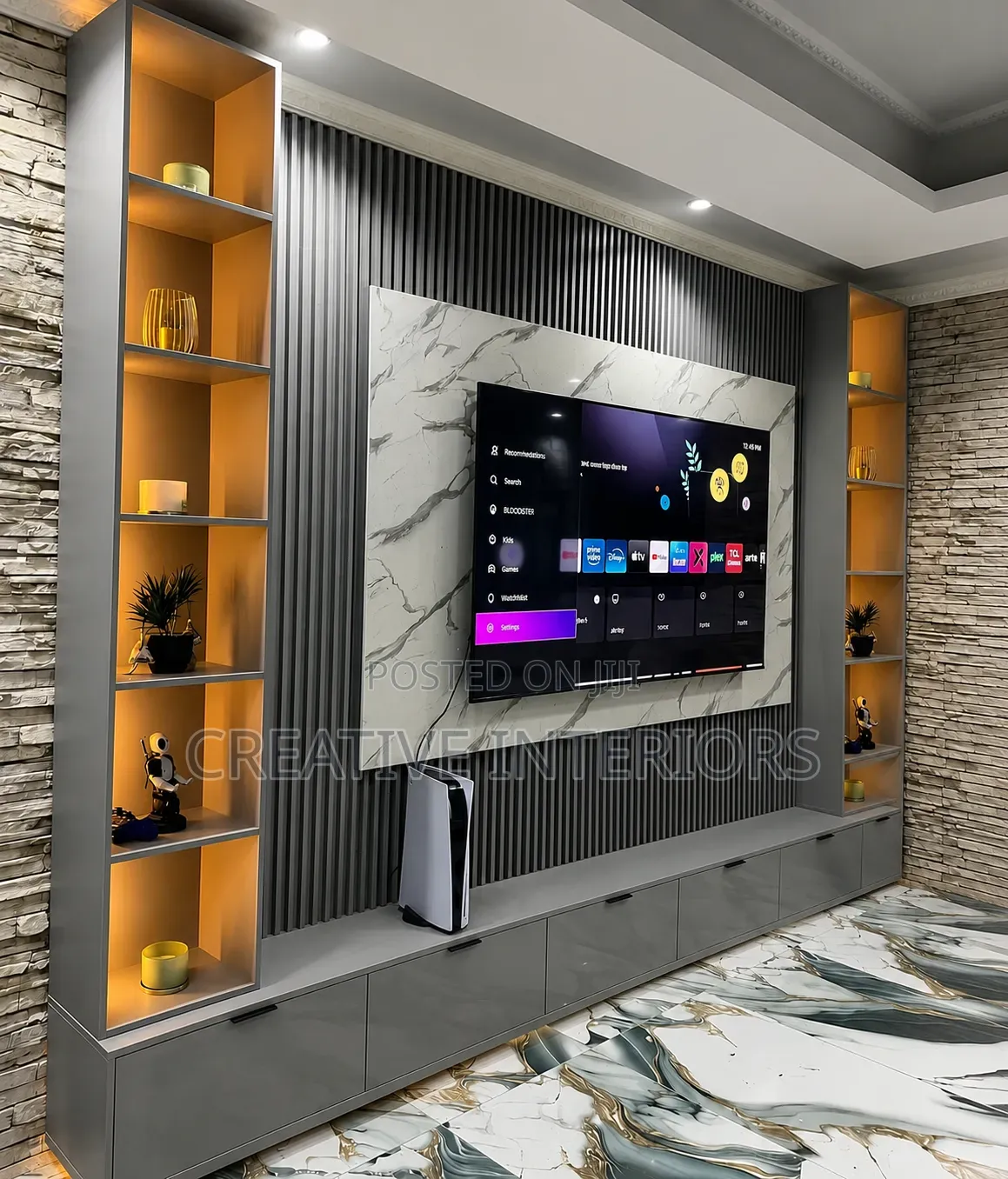 Luxury Design Tv Console