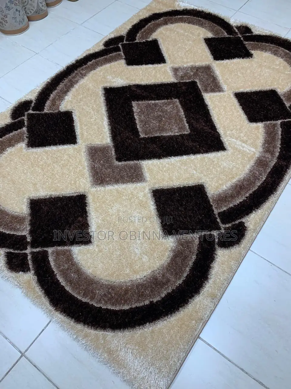 Turkey Hairy Rug- 4by6ft, 5by7ft, 7by10ft