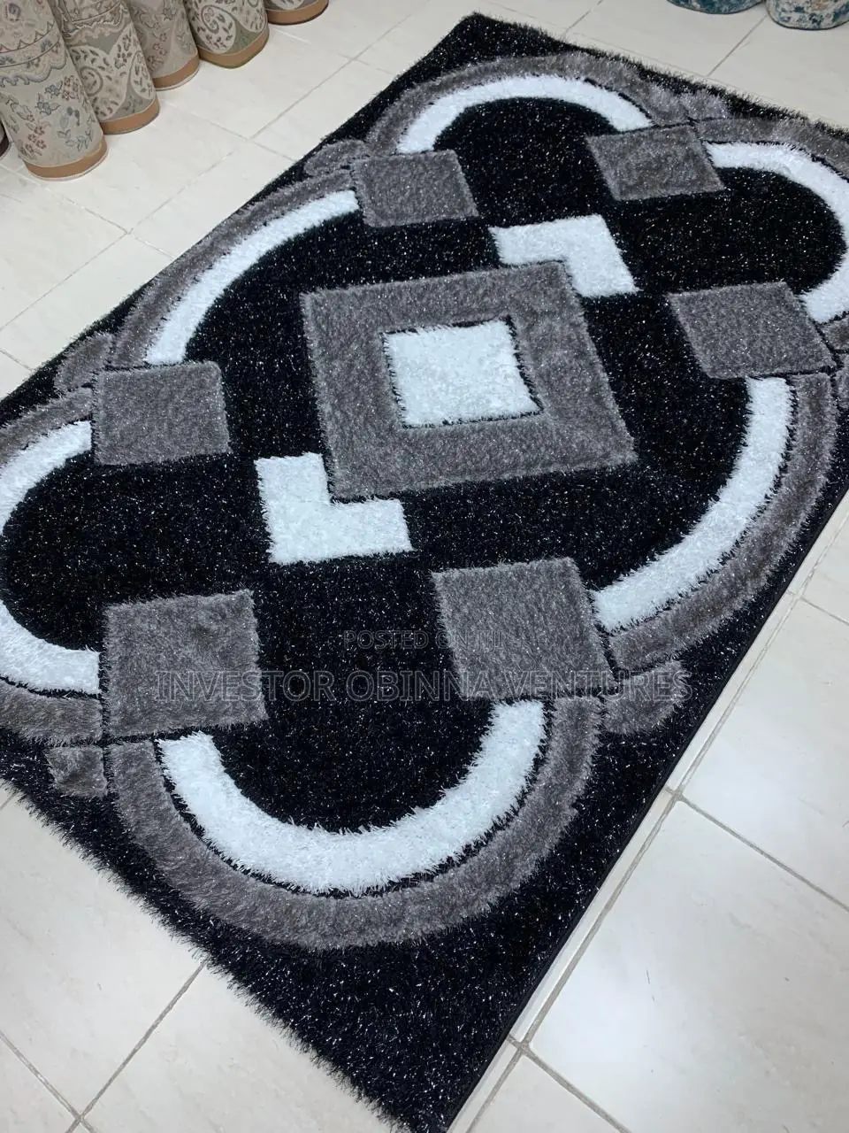 Turkey Hairy Rug- 4by6ft, 5by7ft, 7by10ft