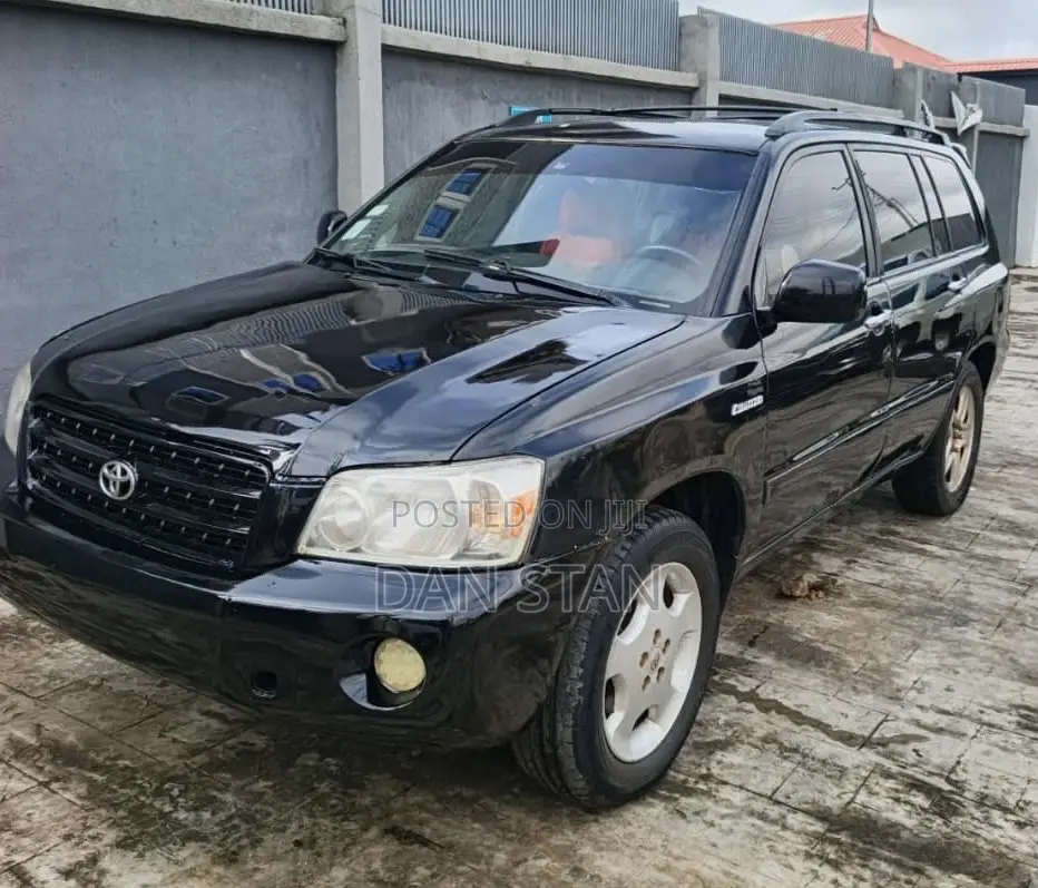 Toyota Highlander 2006 Black