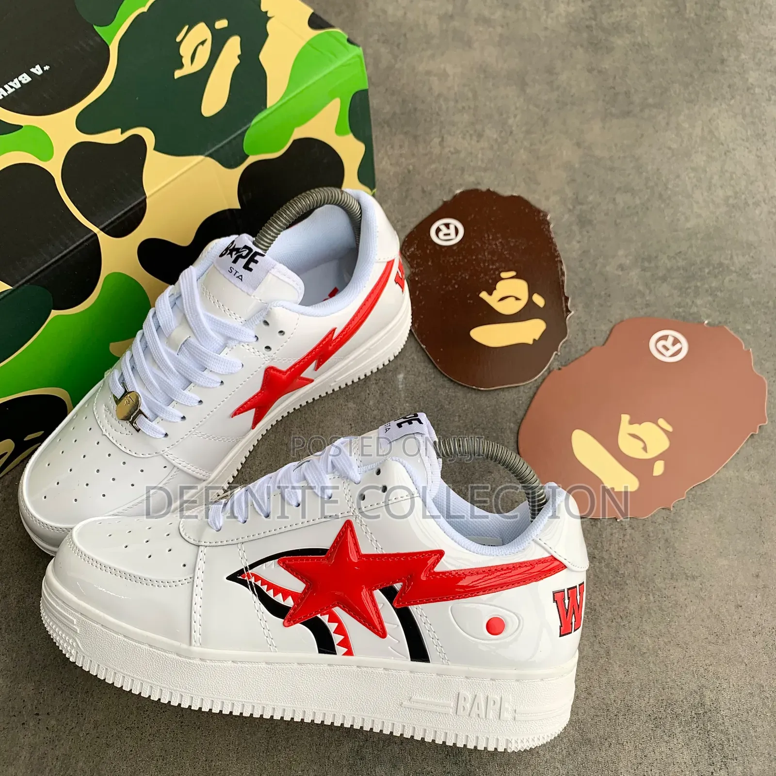 A Bathing Bape Top Luxury Sneakers
