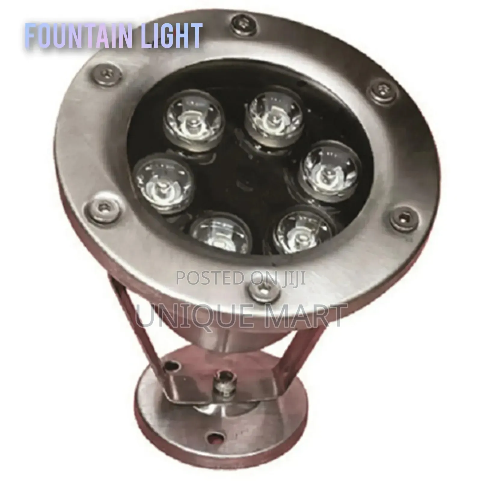 6 Eye Illuminate Fountain Underwater Light With Transformer