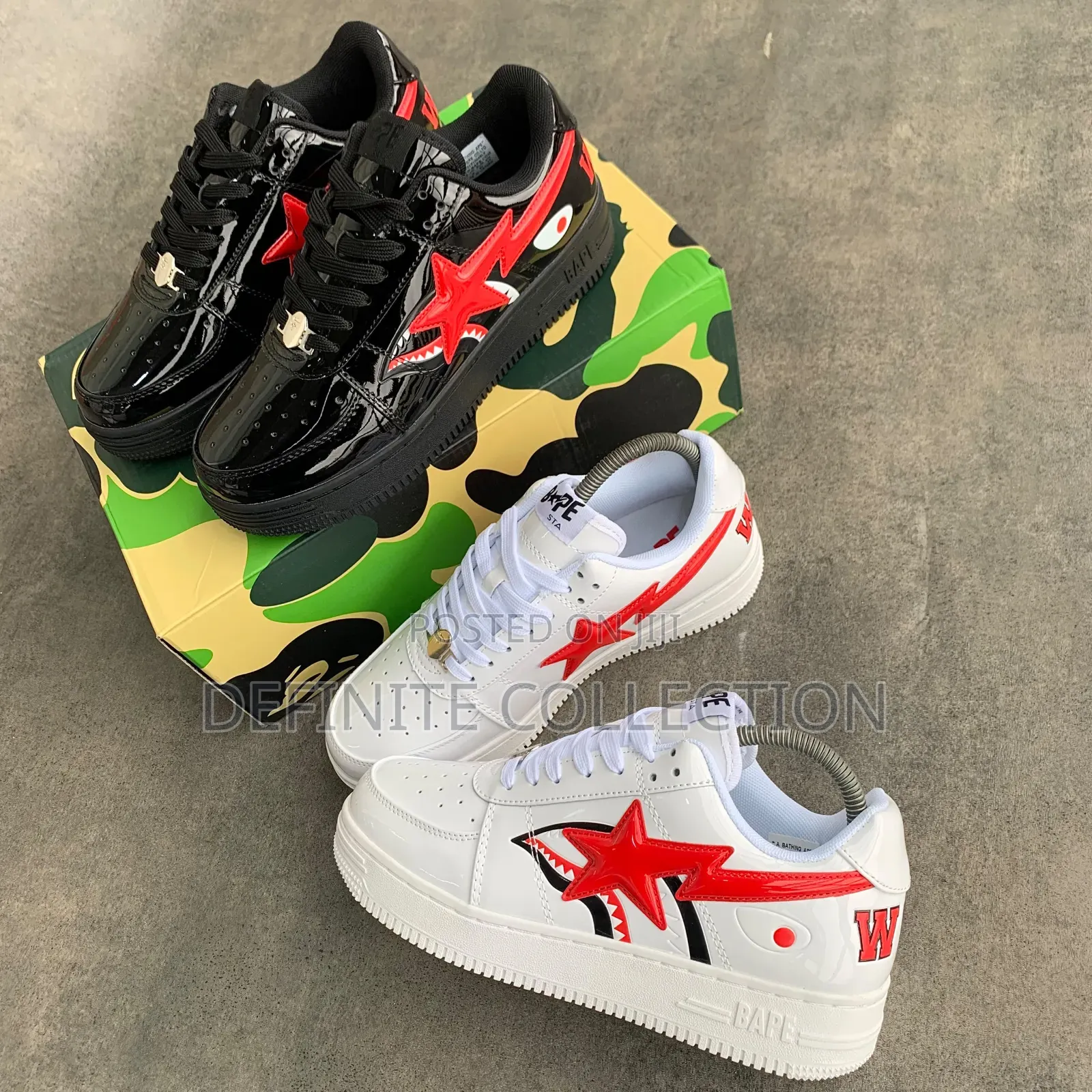 A Bathing Bape Top Luxury Sneakers
