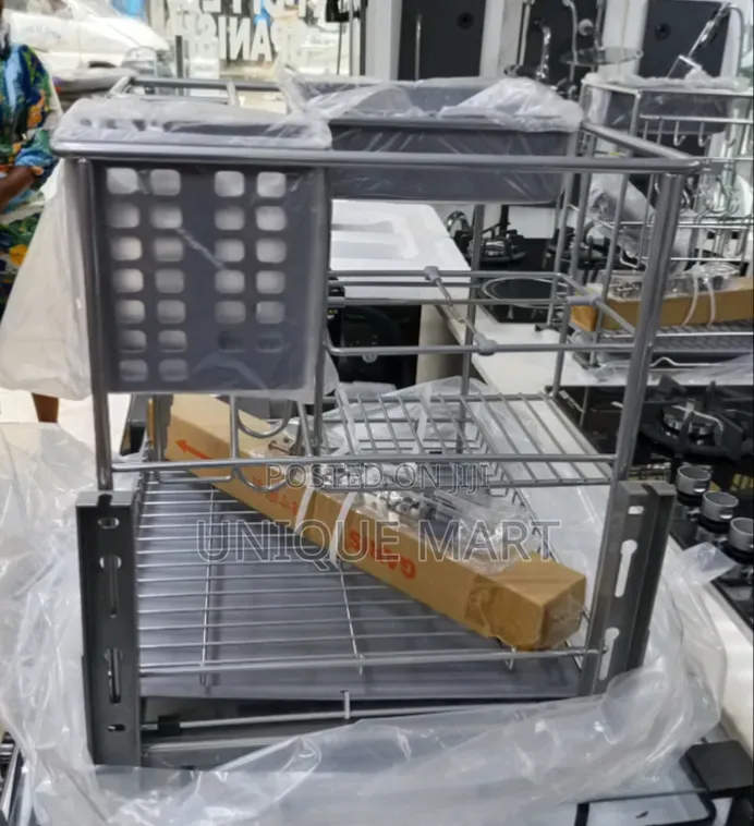 Stainless Steel Organizer For Kitchen Cabinets.