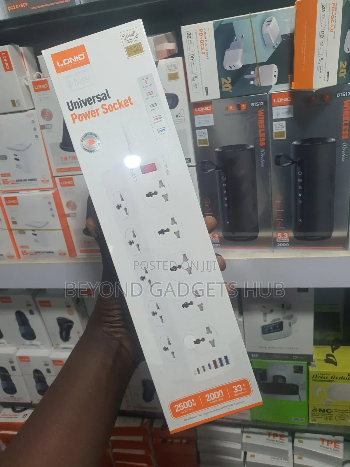 Ldnio Universal Power Socket With Usb Fast Charging