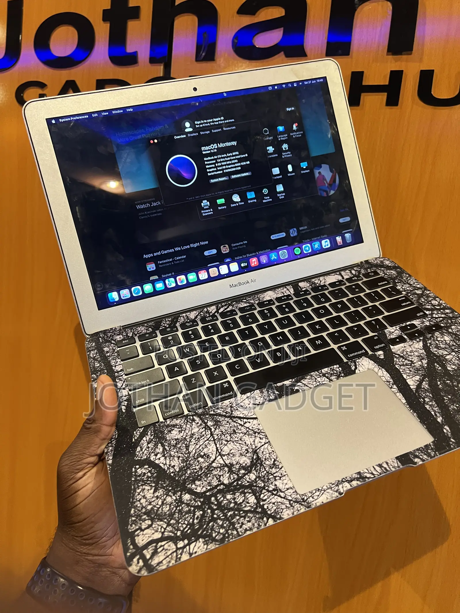 Laptop Apple MacBook Air 2015 8GB Intel Core i5 SSD 256GB