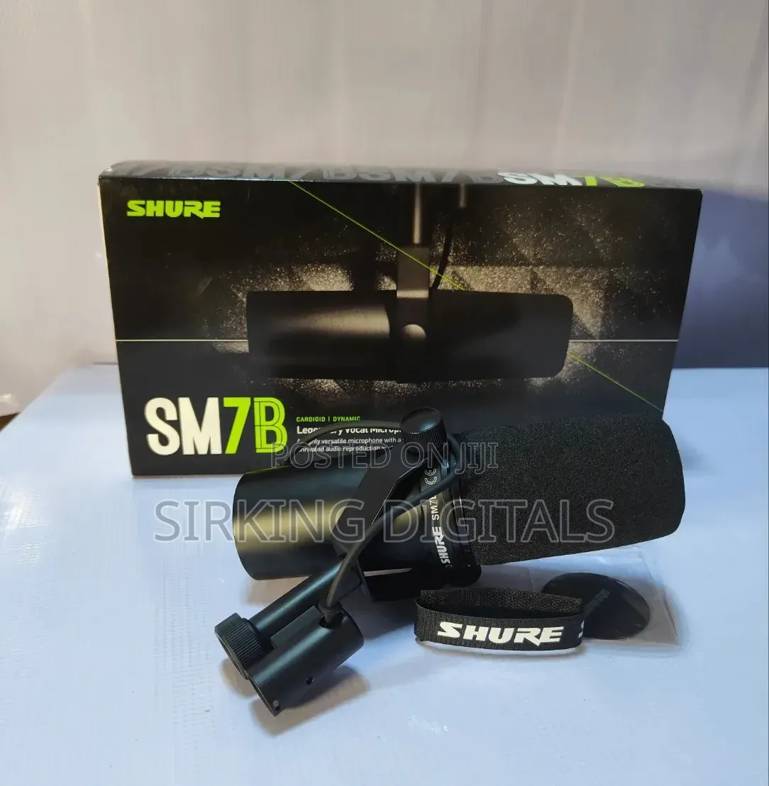 Shure Sm 7b Dynamic Studio Microphone