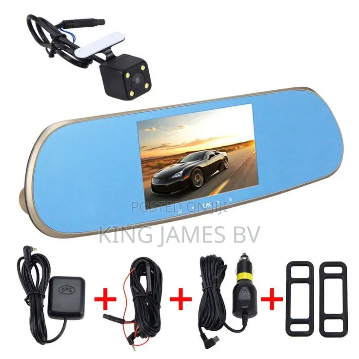 Smart Rear View Mirror Recorder – Dash Cam Protection System