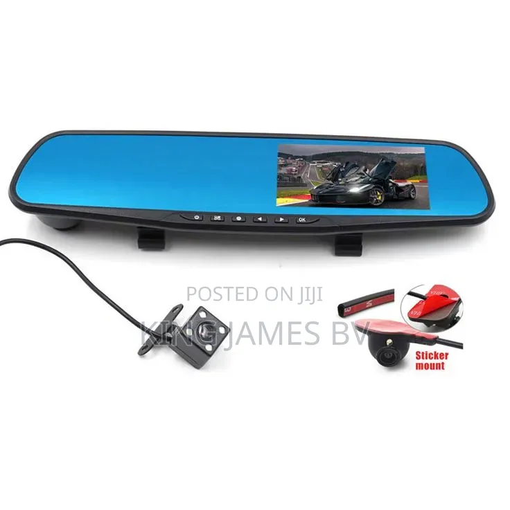 Smart Rear View Mirror Recorder – Dash Cam Protection System