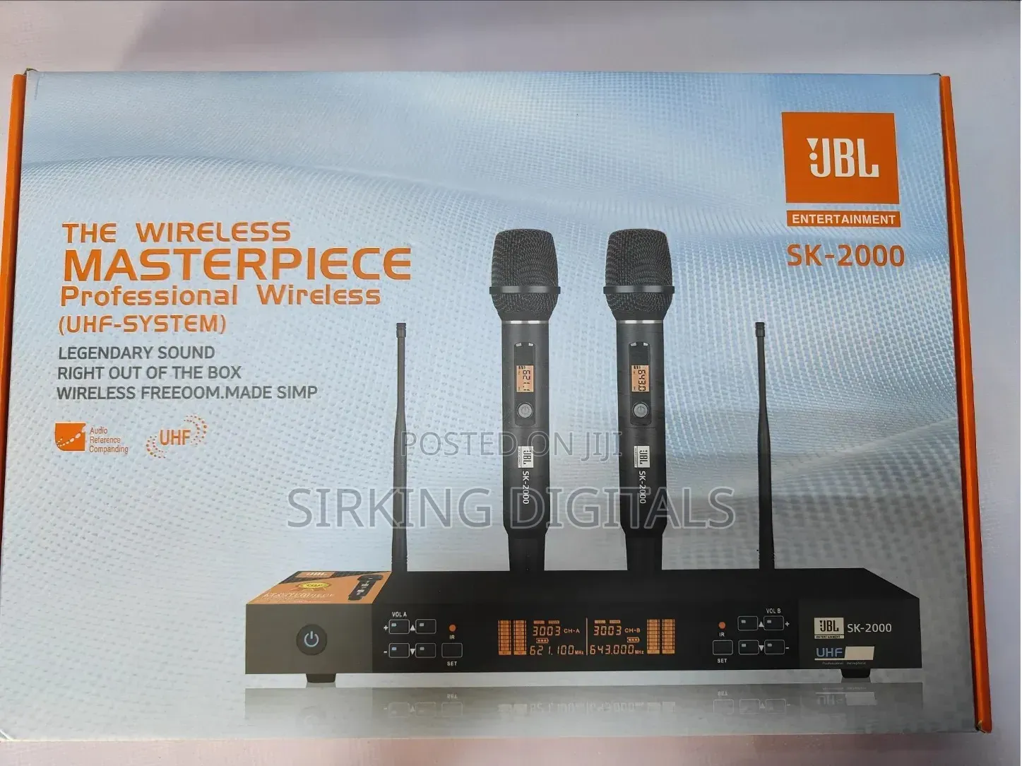Masterpiece JBL Professional Wireless Microphone Sk-2000