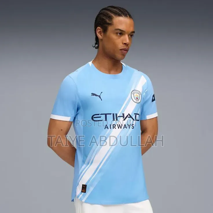 Manchester City 2025/2026 Jersey (Shirt and Short Set)