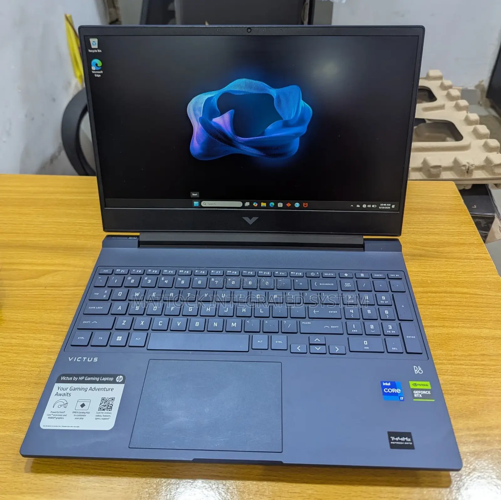 Laptop HP Victus 15 16GB Intel Core i7 SSD 512GB