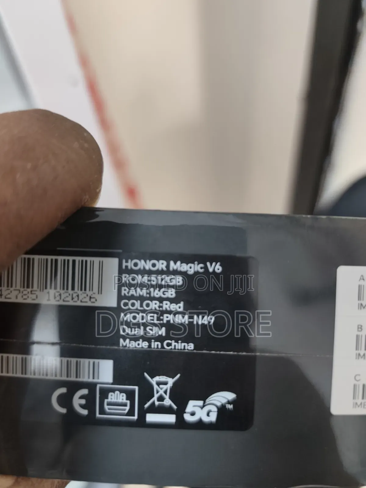 New Honor Magic V5 512 GB Red