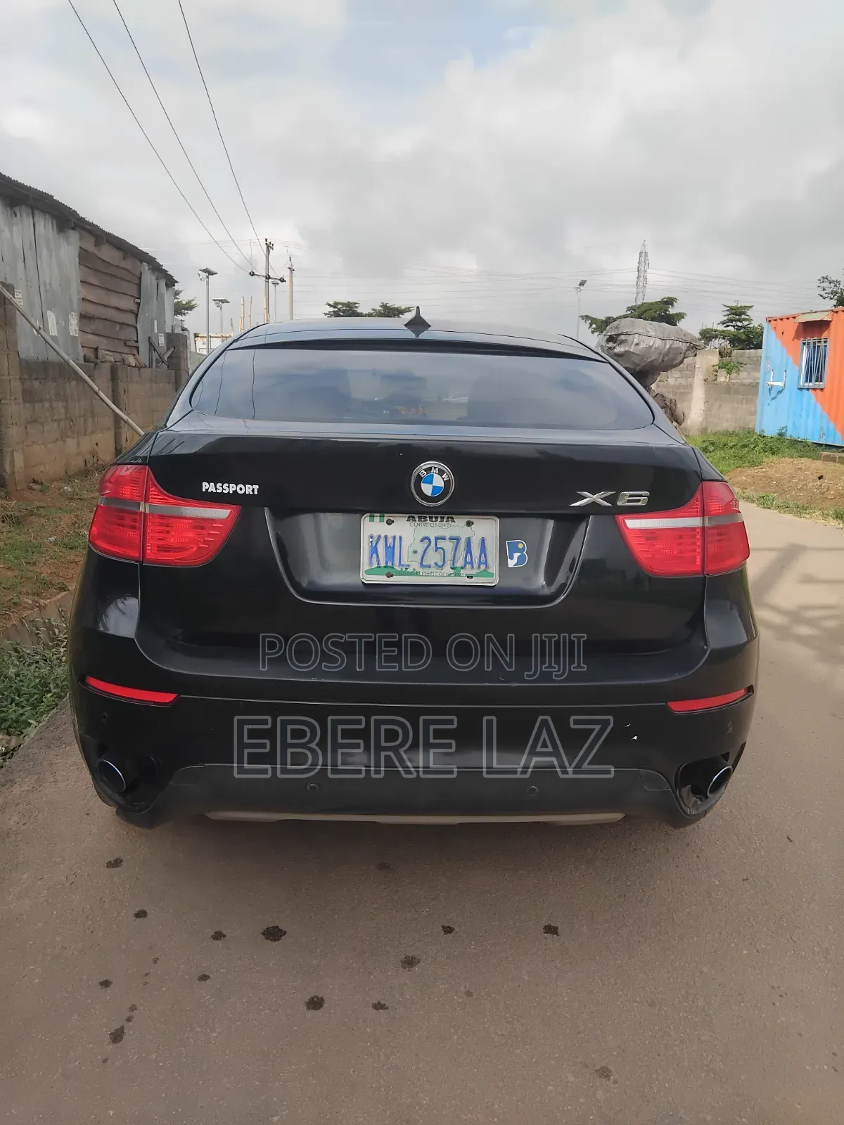 BMW X6 2009 Black