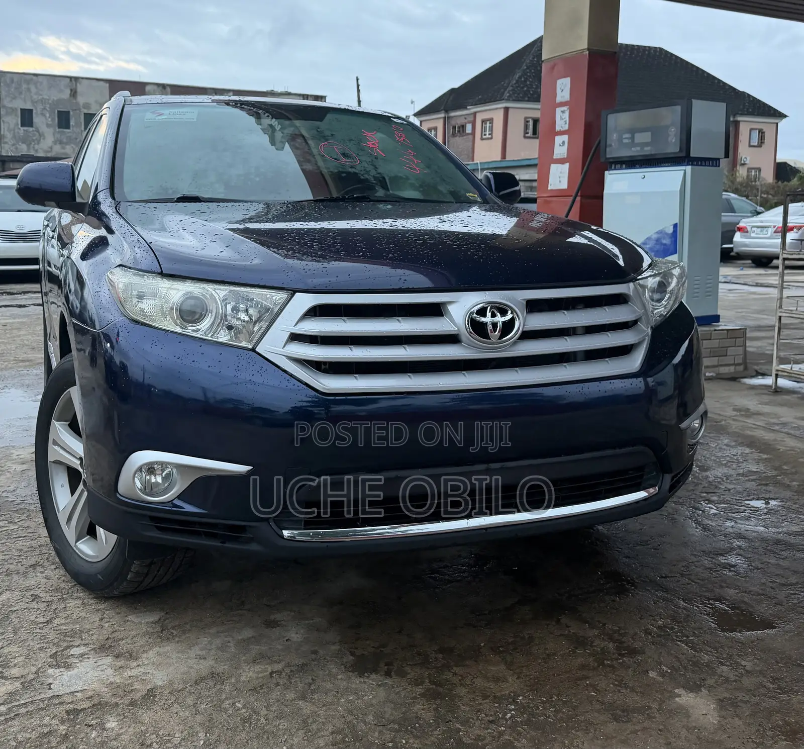 Toyota Highlander Limited 3.5l 4WD 2013 Blue