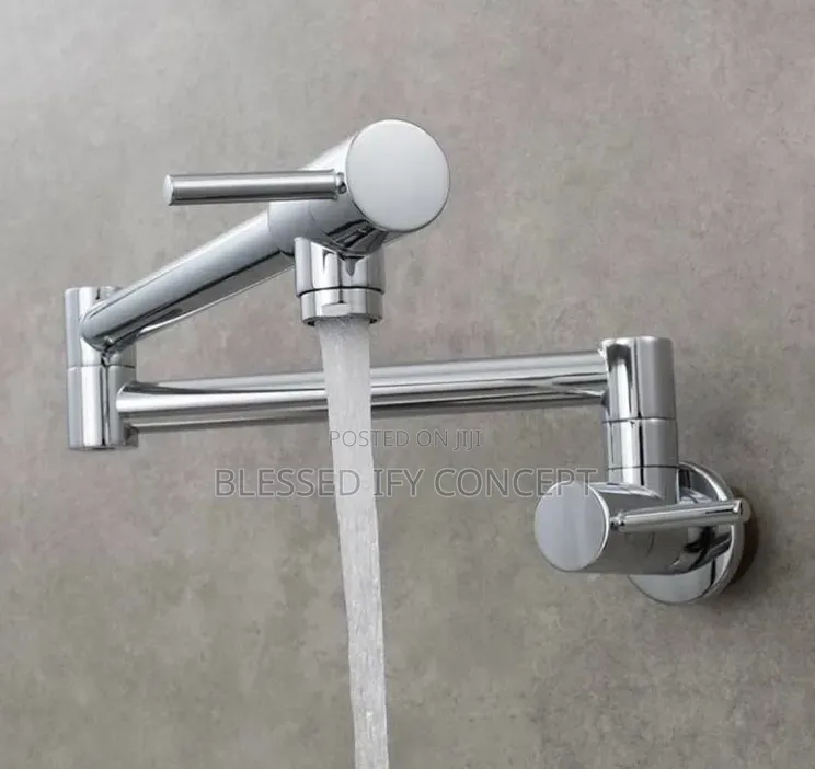 High Quality Pot Filler Tap, Chrome and Black Color